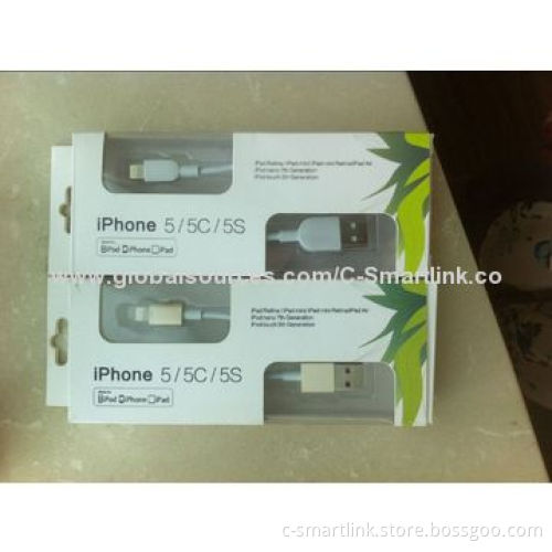 USB2.0 to Lightning Cable for iPhone with MFI, Available in White ColorNew